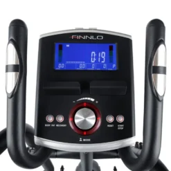 Vélo elliptique pliable de haute technologie avec écran LCD pour cardio à domicile