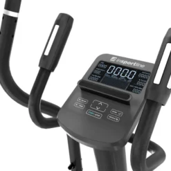 Vélo elliptique pliable ZenStride 200 avec volant d'inertie de 6 kg et 16 niveaux de résistance - 21 programmes inclus