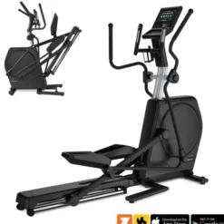 Vélo Elliptique professionnel Velocer ET ergonomique et inclinable pour espace de cardio-training en salle de sport commerciale
