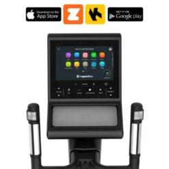 Vélo Elliptique professionnel Velocer ET ergonomique et inclinable pour espace de cardio-training en salle de sport commerciale