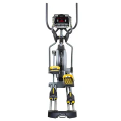Vélo elliptique professionnel avec moniteur de fréquence cardiaque - Volant d'inertie ultra fluide de 14,5 kg