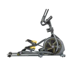 Vélo elliptique professionnel avec moniteur de fréquence cardiaque - Volant d'inertie ultra fluide de 14,5 kg