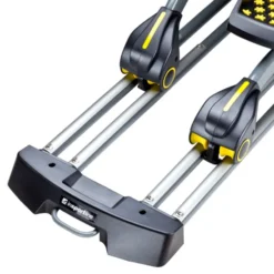 Vélo elliptique professionnel avec moniteur de fréquence cardiaque - Volant d'inertie ultra fluide de 14,5 kg