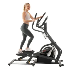Vélo elliptique silencieux avec écran tactile haute résolution - Masse d'inertie de 20 kg - E-Glide SRT