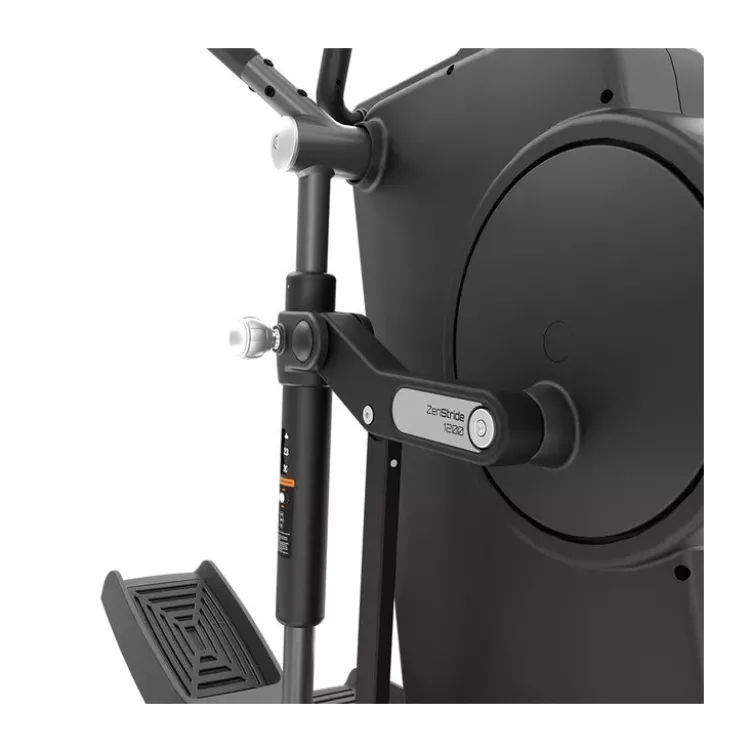 Vélo Elliptique ZenStride 1200 ultra-puissant avec roue d'inertie 12 kg - Résistance régulière avec 16 niveaux d'intensité