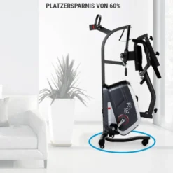 Vélo ergomètre pour exercices de cardio - Confortable et pliable