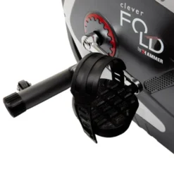 Vélo ergomètre pour exercices de cardio - Confortable et pliable