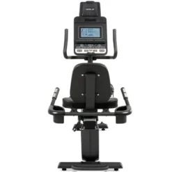 Vélo ergomètre semi-allongé avec 20 niveaux de résistance et siège ajustable - Écran LCD intégré et volant d'inertie 12 kg