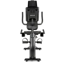 Vélo ergomètre semi-allongé avec 20 niveaux de résistance et siège ajustable - Écran LCD intégré et volant d'inertie 12 kg