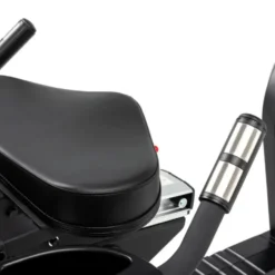 Vélo ergomètre semi-allongé avec 20 niveaux de résistance et siège ajustable - Écran LCD intégré et volant d'inertie 12 kg