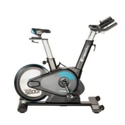 Vélo Indoor professionnel pour training sportif avec application connectée - Volant d'inertie de 20 kg