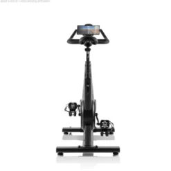 Vélo spinning de cardio Speed Race X avec roue d'inertie de 20 kg - 32 niveaux de résistance et écran HD
