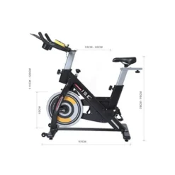 Vélo spinning haute qualité pour training à domicile avec écran LCD multifonctions