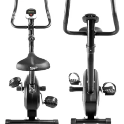 Vélo stationnaire d'appartement ergomètre avec écran LCD multifonctions et pédales antidérapantes