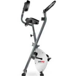 Vélo stationnaire d'entraînement de cardio-training - Assise avec dossier