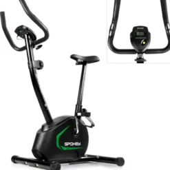 Vélo stationnaire pour entraînement à domicile avec mesure de la fréquence cardiaque