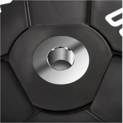 Wagon Wheel 30 kg - Poids de musculation avec diamètre olympique ATX en caoutchouc premium