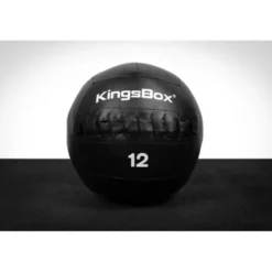 Wall ball en cuir 2 à 15 kg pour entraînement de cross-training à domicile