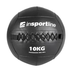 Wall ball en cuir pour exercices de crosstraining et préparation Hyrox - 10 kg