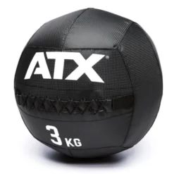 Wall ball PVC aspect carbone ATX haute technologie 3 à 12 kg - Hyrox et Cross-training