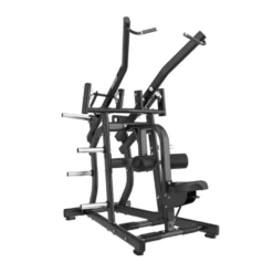 Wide lat pull down machine à charge libre pour le tirage dorsal - Appareil plate loaded Titanium Strength Black Séries BS-PL19