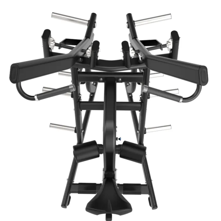 Wide lat pull down machine à charge libre pour le tirage dorsal - Appareil plate loaded Titanium Strength Black Séries BS-PL19