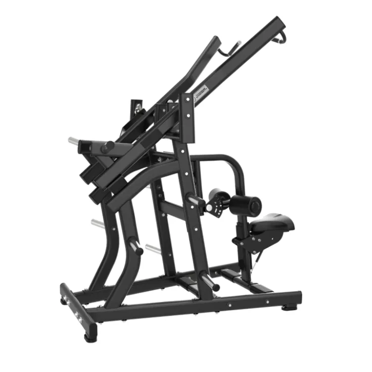 Wide lat pull down machine à charge libre pour le tirage dorsal - Appareil plate loaded Titanium Strength Black Séries BS-PL19