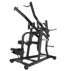 Wide lat pull down machine à charge libre pour le tirage dorsal - Appareil plate loaded Titanium Strength Black Séries BS-PL19