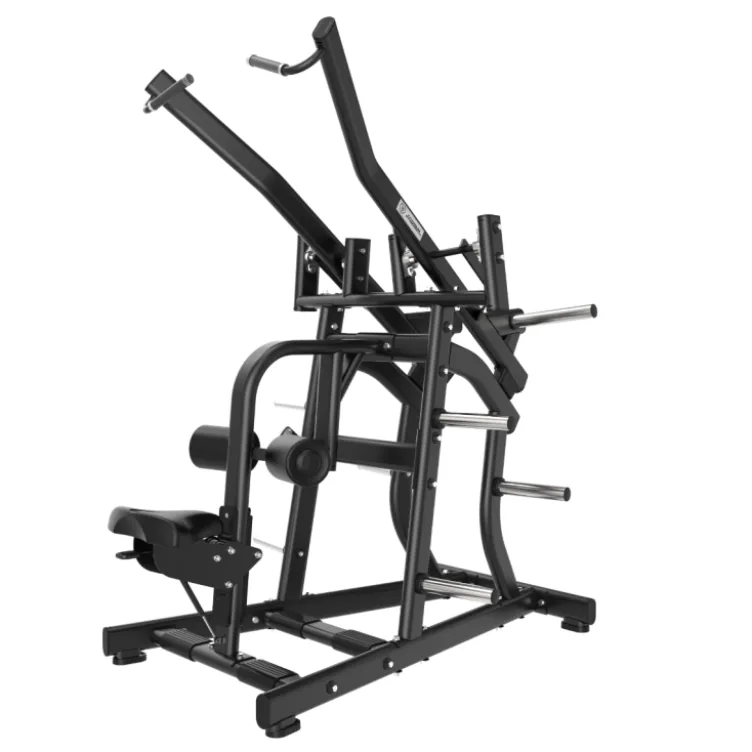 Wide lat pull down machine à charge libre pour le tirage dorsal - Appareil plate loaded Titanium Strength Black Séries BS-PL19