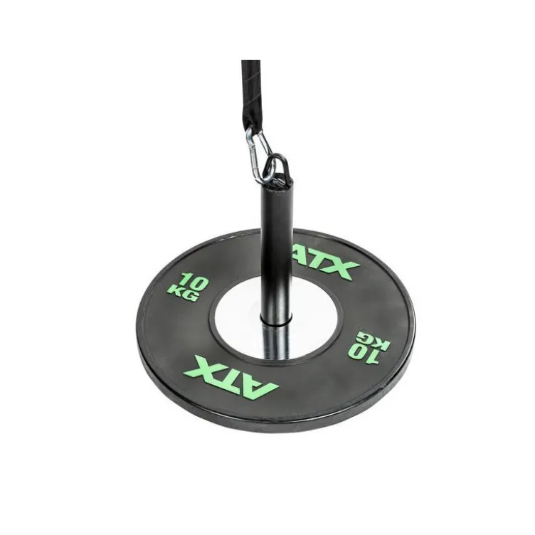 Wrist Roller ATX professionnel avec mousqueton et sangle en nylon pour musculation des avant-bras