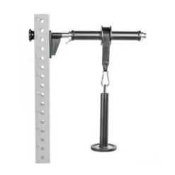 Wrist Roller ATX professionnel avec mousqueton et sangle en nylon pour musculation des avant-bras