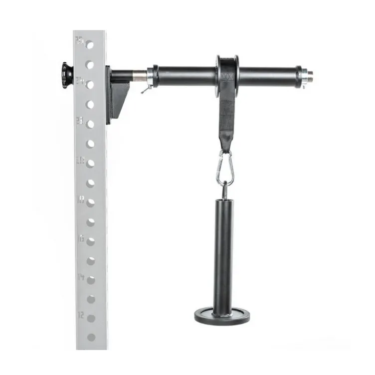 Wrist Roller ATX professionnel avec mousqueton et sangle en nylon pour musculation des avant-bras